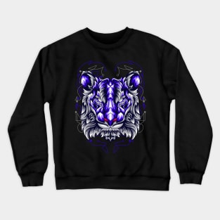 tiger astronaut Crewneck Sweatshirt